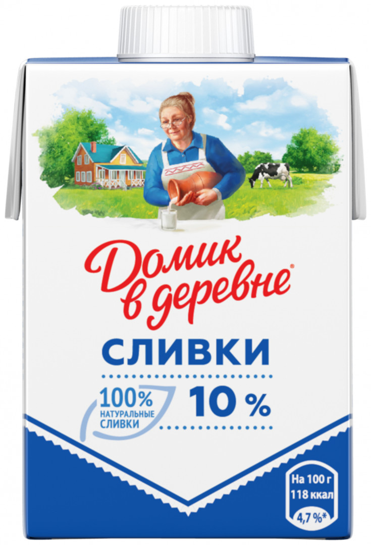 Сливки домик в деревне 10