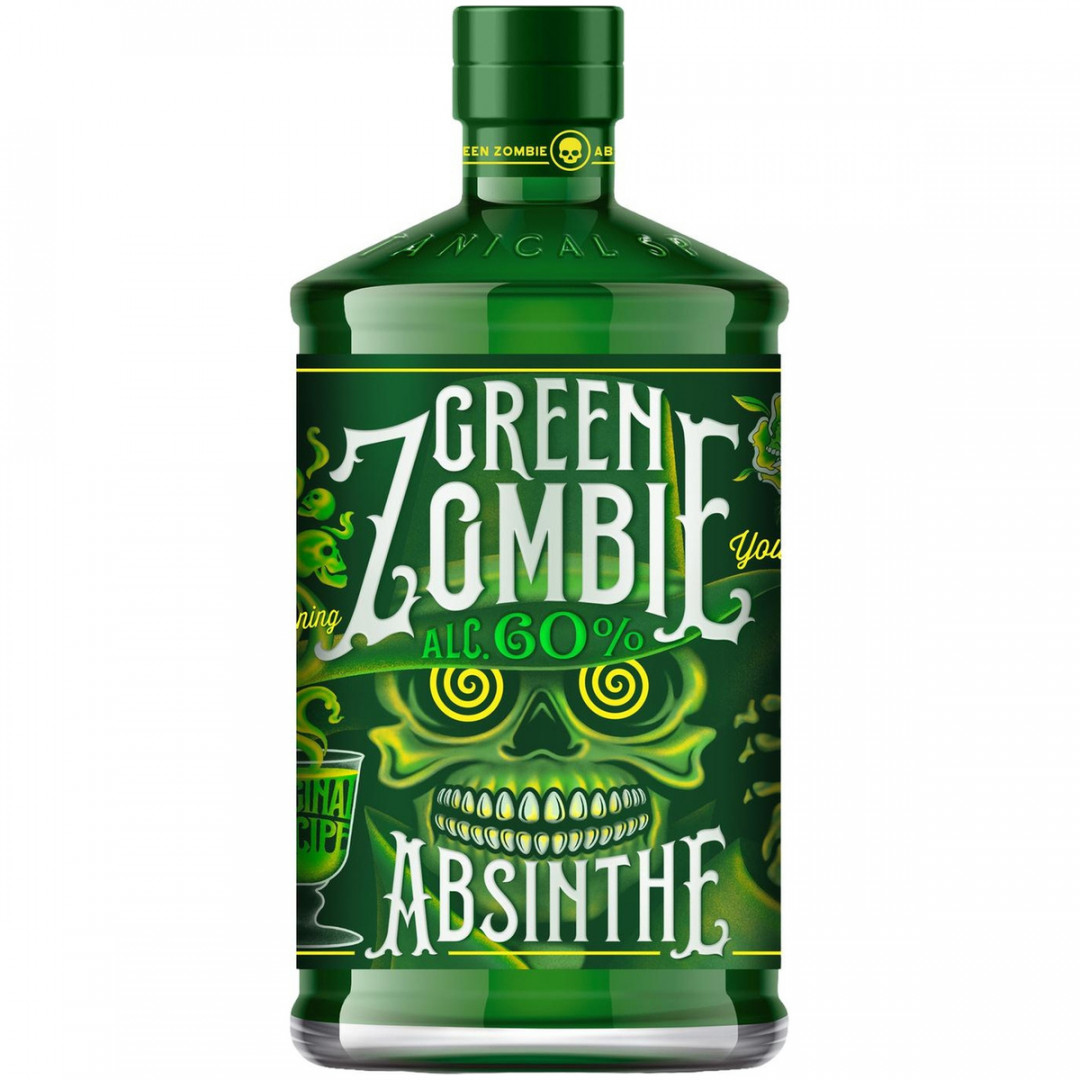 Почему абсент. Настойка Absinthe 0.5 Green Zombie горькая 60. Напиток Absinthe Green Zombie. Настойка Absinthe Green Zombie горькая. Абсент зомби Грин пятёрочка.